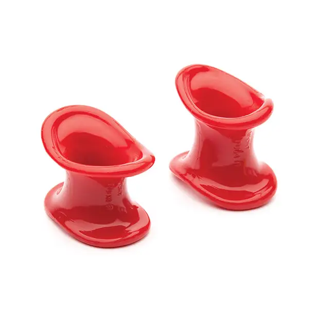 Sport Fucker Ergonomic Ball Stretcher Kit - Red - Penis Enhancement
