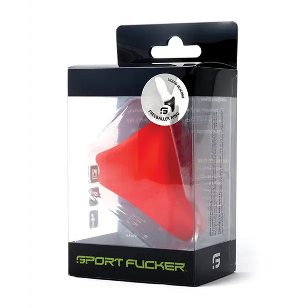 Sport Fucker Freeballer - Red - Penis Enhancement