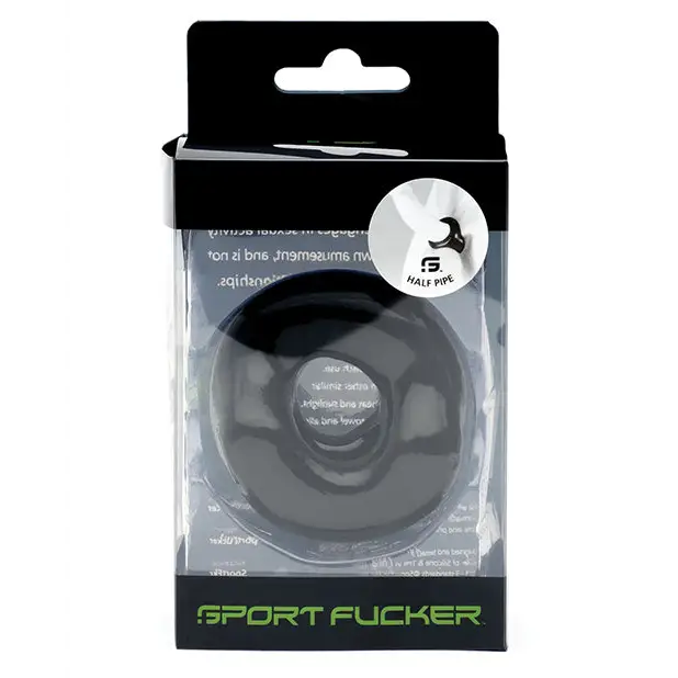 Sport Fucker Half Pipe - Black - Penis Enhancement