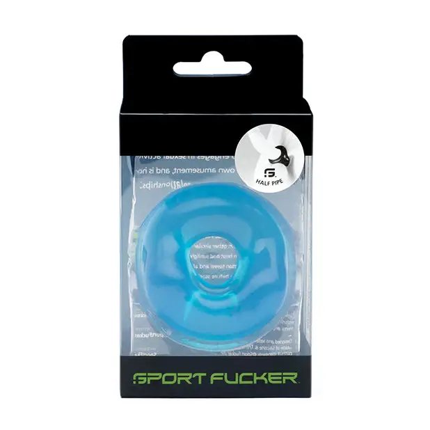Sport Fucker Half Pipe - Ice Blue - Penis Enhancement