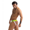 Sport Fucker Jersey Jock, L Green/White