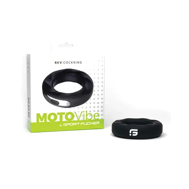 Sport Fucker Motovibe Rev Cockring 52 mm, Black