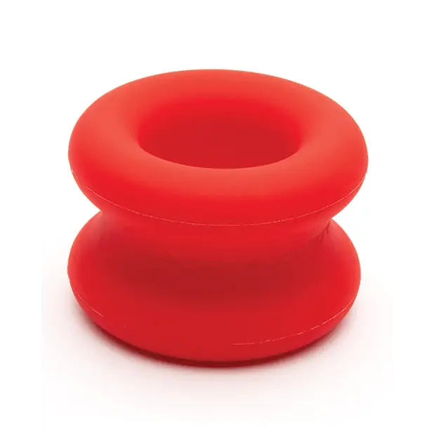 Sport Fucker Muscle Ball Stretcher - Red - Penis Enhancement