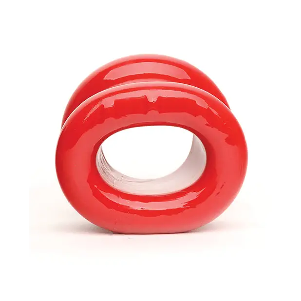 Sport Fucker Muscle Ball Stretcher - Red - Penis Enhancement