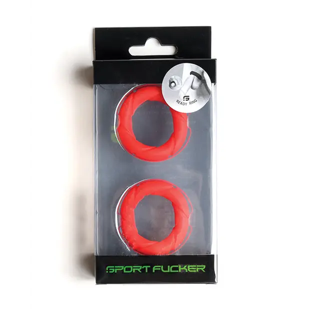 Sport Fucker Ready Rings - Red