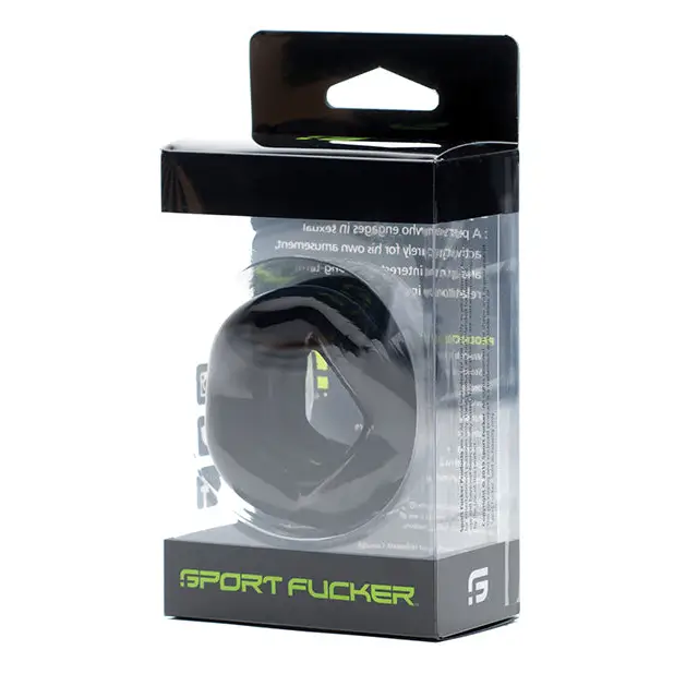 Sport Fucker Revolution Ring Stretcher - Black - Penis Enhancement