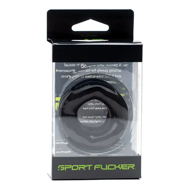 Sport Fucker Revolution Ring Stretcher - Black - Penis Enhancement