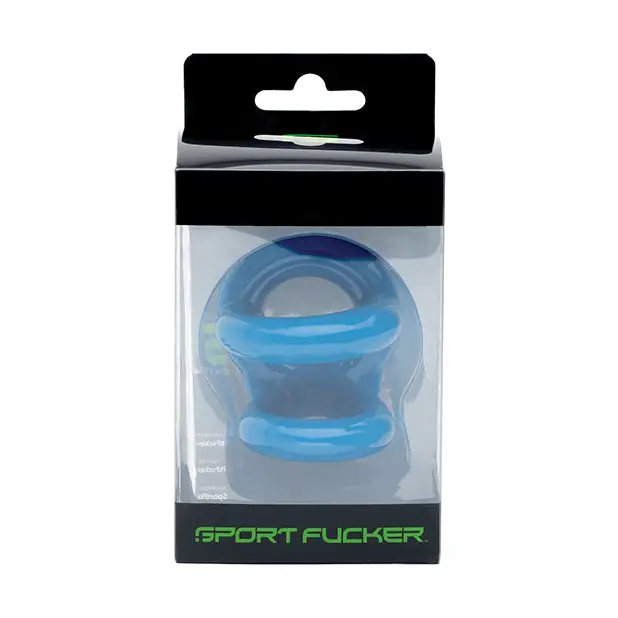 Sport Fucker Fucker Ring - Blue - Penis Enhancement