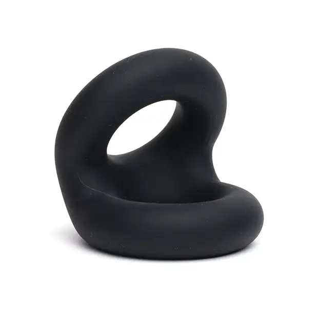 Sport Fucker Rugby Ring - Black - Penis Enhancement