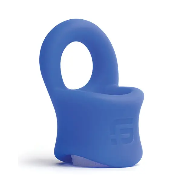 Sport Fucker Silicone Baller Ring - Blue