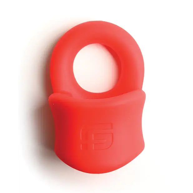 Sport Fucker Silicone Baller Ring - Red