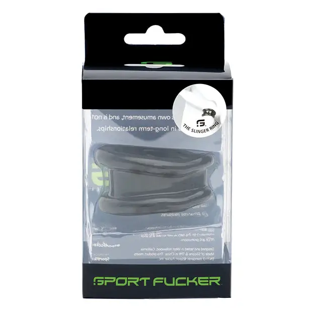 Sport Fucker Slinger - Black - Penis Enhancement