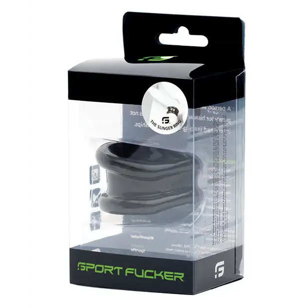 Sport Fucker Slinger - Black - Penis Enhancement