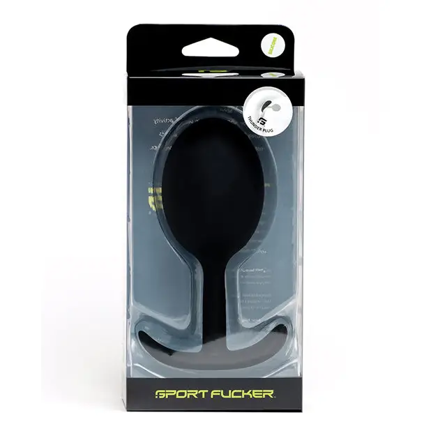 Sport Fucker Thunder Plug Large, Black