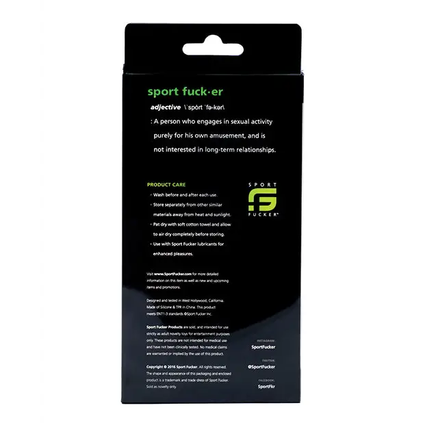 Sport Fucker Thunder Plug Medium, Black