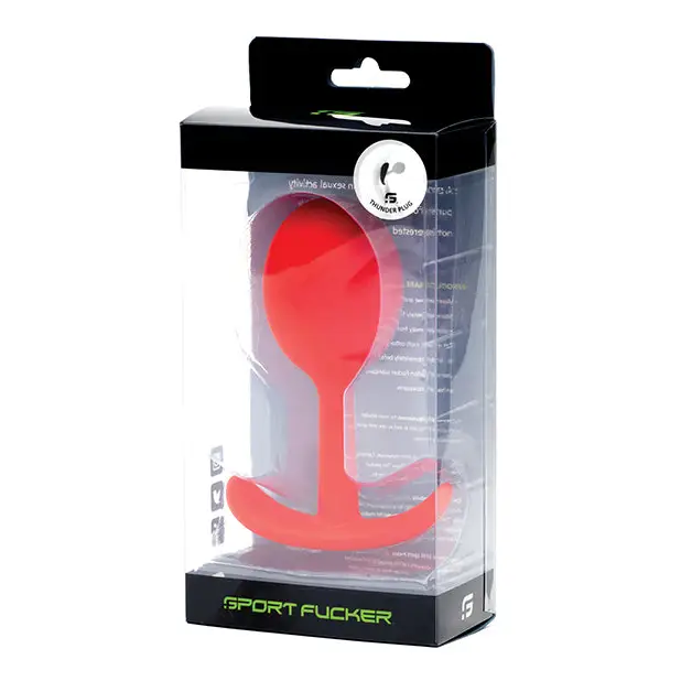 Sport Fucker Thunder Plug Medium, Red
