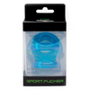 Sport Fucker TPE Fucker Ring - Ice Blue - Penis Enhancement