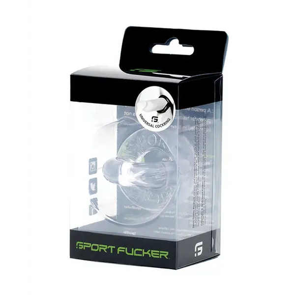 Sport Fucker Universal Cockring - Clear - Penis Enhancement