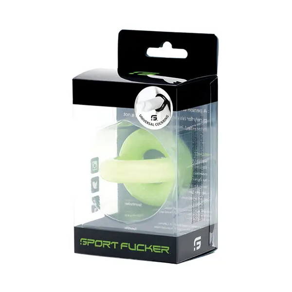 Sport Fucker Universal Cockring - Glow - Penis Enhancement