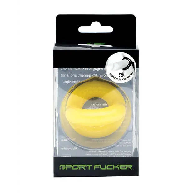 Sport Fucker Universal Cockring, Yellow
