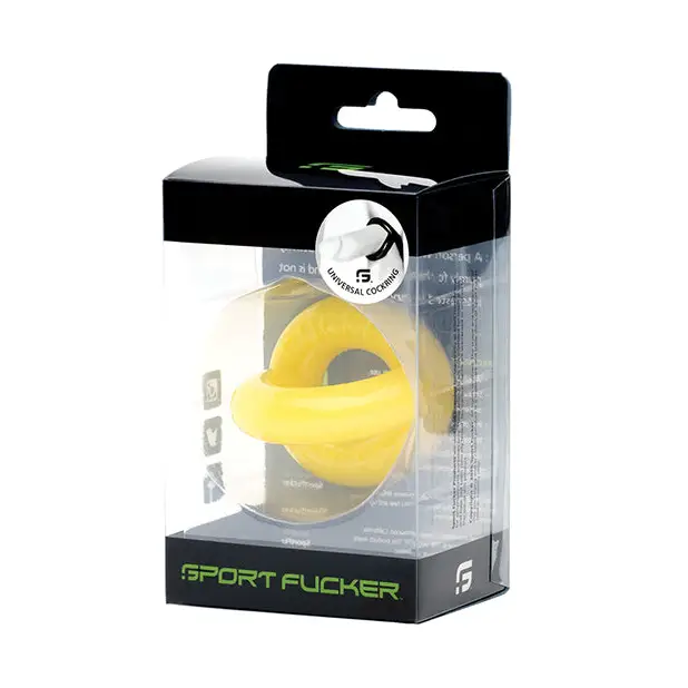 Sport Fucker Universal Cockring, Yellow