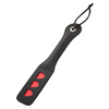 Sportsheets 12’’ Leather Heart Impression Paddle - Bondage Blindfolds & Restraints