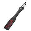 Sportsheets 12’’ Leather Slut Impression Paddle - Bondage Blindfolds & Restraints