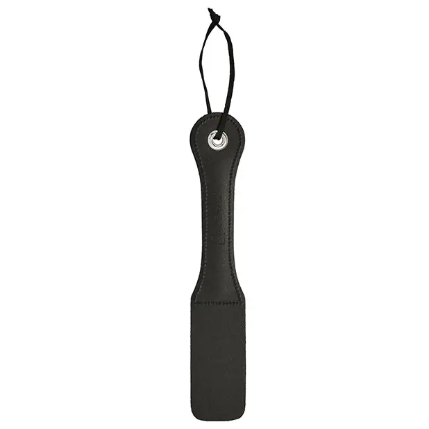 Sportsheets 12’’ Leather Slut Impression Paddle - Bondage Blindfolds & Restraints