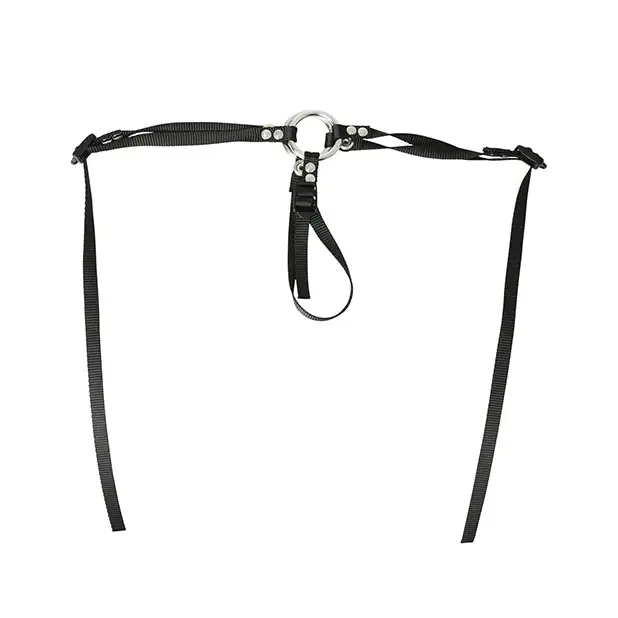 Sportsheets Bare as You Dare Harness - Black - Strap Ons