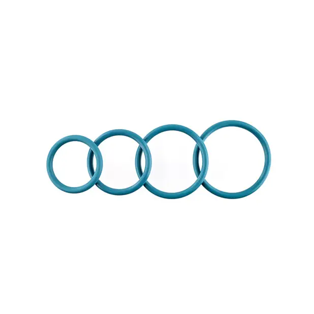 Sportsheets O Ring 4 Pack, Turquoise