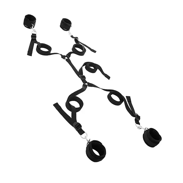 Sportsheets Under The Bed Restraint System - Bondage Blindfolds & Restraints