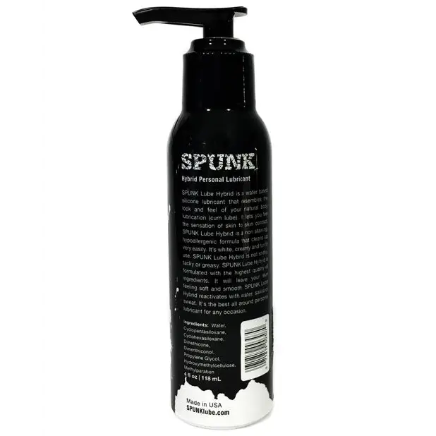 Spunk Hybrid Lube - 4 oz - Lubricants