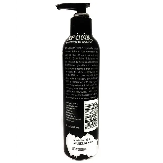 Spunk Hybrid Lube - 8 oz - Lubricants
