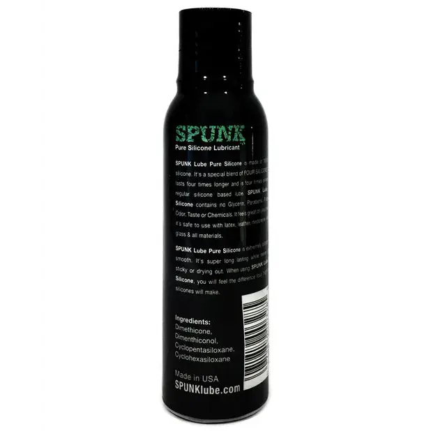 Spunk Pure Silicone Lube - 4 oz - Lubricants