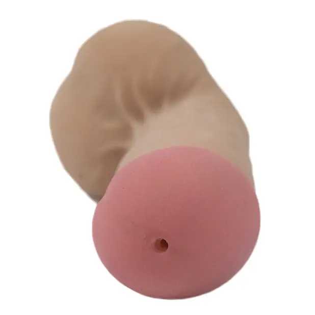 Squirtz Cyberskin 7.5’’ Squirting Dildo - Flesh - Dongs & Dildos