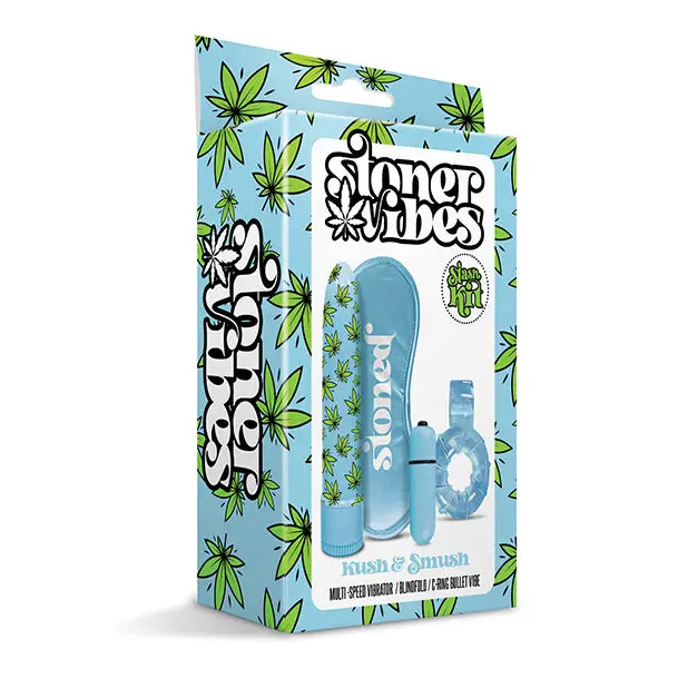 Stoner Vibes Kush & Smush Stash Kit, Blue