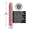 Stoner Vibes Pack A Fatty Multi Speed Vibrator, Pink Kush