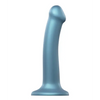 Strap On Me Flexible Dildo - Metallic Blue - Dongs & Dildos