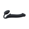 Strap On Me Silicone Bendable Strapless Strap On Large, Black