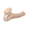 Strap On Me Silicone Bendable Strapless Strap On Large, Flesh