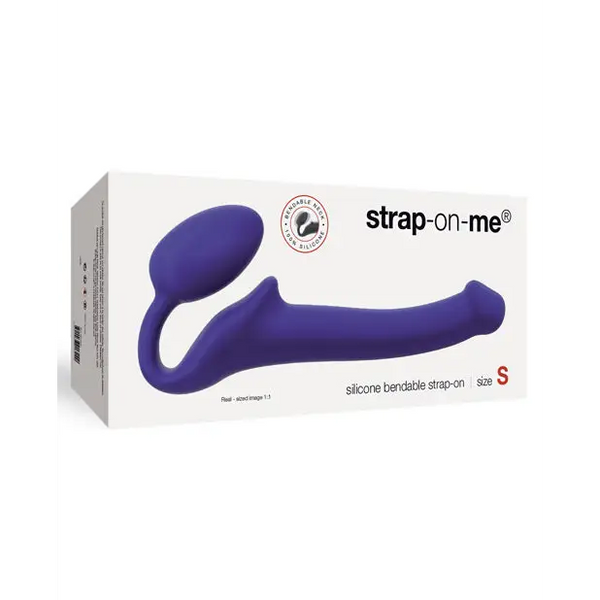 Strap On Me Silicone Bendable Strapless Strap On Small, Purple