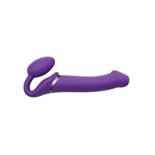 Strap on Me Vibrating Bendable Strapless Strap on Large, Purple