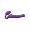 Strap on Me Vibrating Bendable Strapless Strap on Medium, Purple