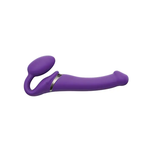 Strap on Me Vibrating Bendable Strapless Strap on Medium, Purple