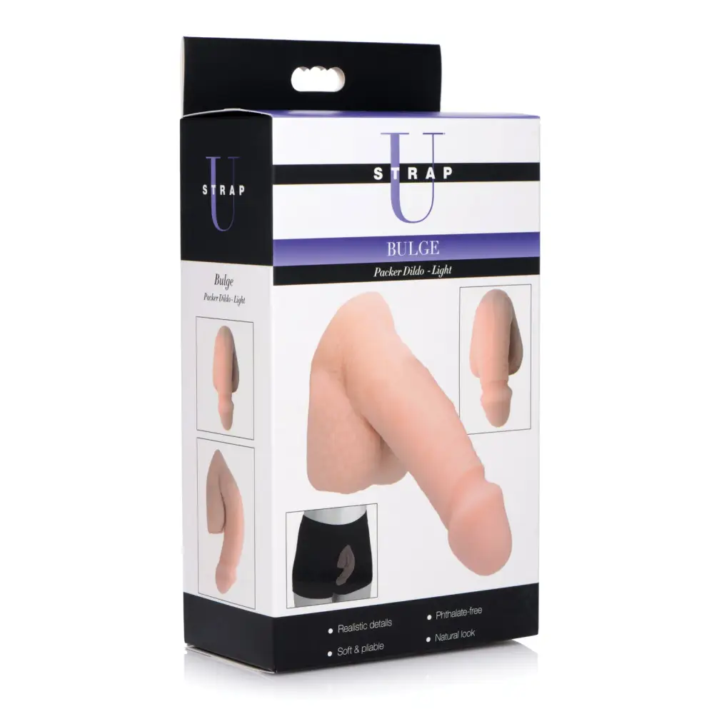 Strap U Bulge Packer Dildo - Flesh - Transgender Products