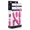 Strap U Evoke Ergo Fit Strapless Strap On Dildo w/Remote, Pink