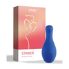 Striker the Bowling Pin Vibrator - Blue