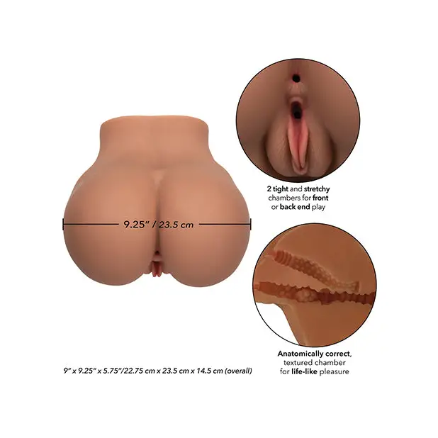 Stroke It BBL Booty, Brown