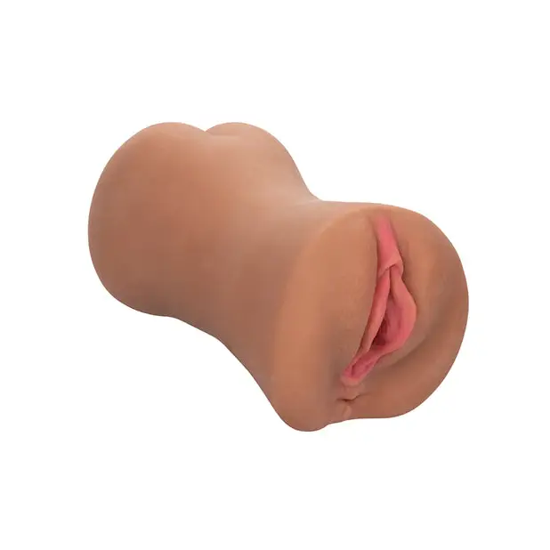 Stroke It Dual Entry Pussy & Ass, Brown