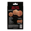 Stroke It Dual Entry Pussy & Ass, Brown